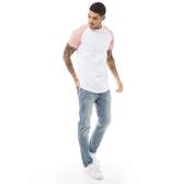 Thumbnail for your product : Jack and Jones Mens Swoop T-Shirt Optic White/Rosette