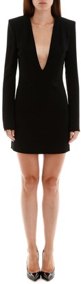 DSQUARED2 Mini Dress With Tulle Insert