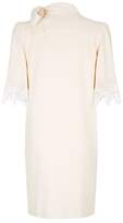 Thumbnail for your product : See by Chloe Guipure Lace Trim Shift Dress