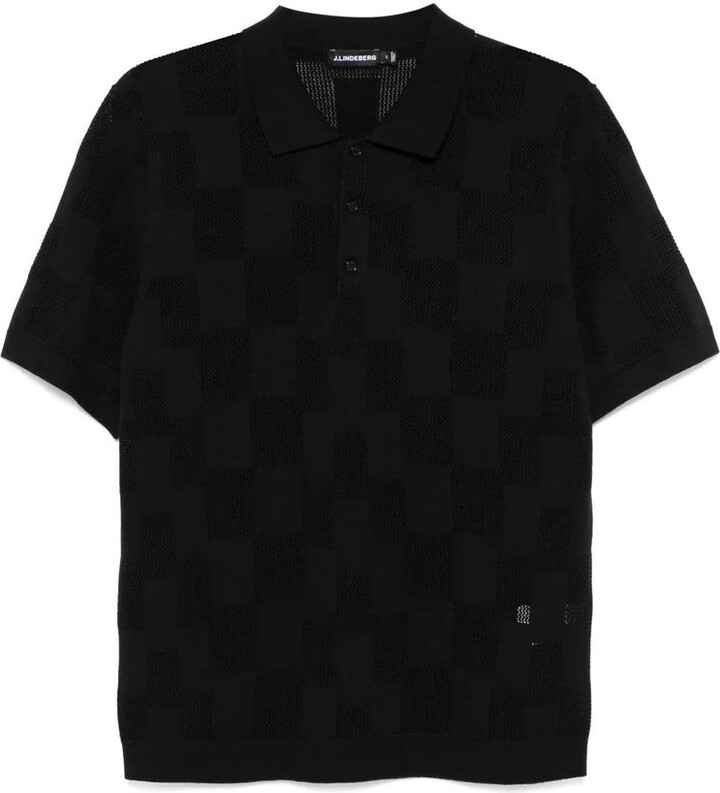 J. Lindeberg Reymond Stacked Bridge Polo Shirt