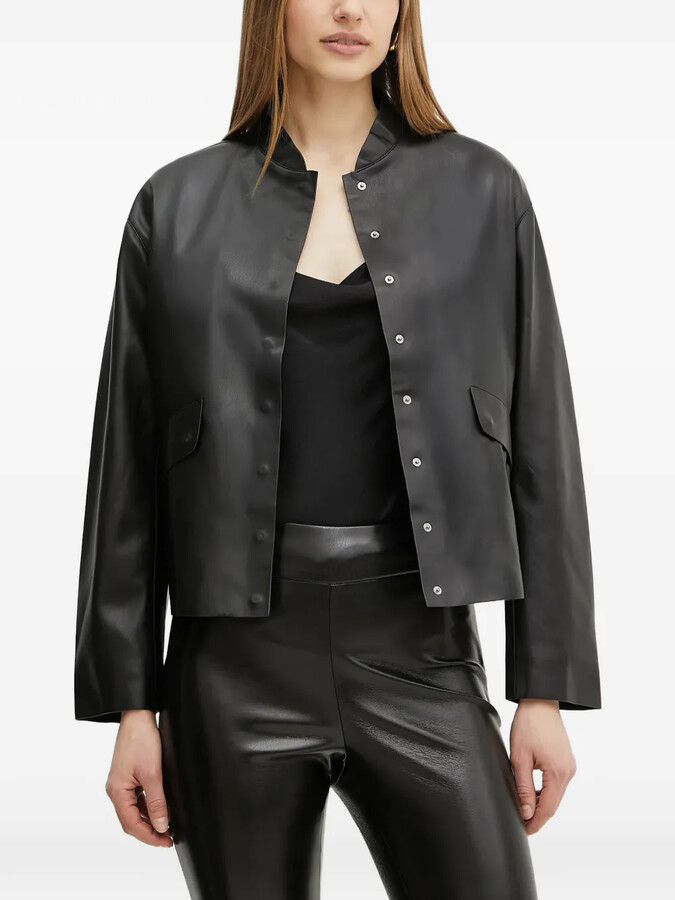 Fracomina Buttoned Cropped Jacket