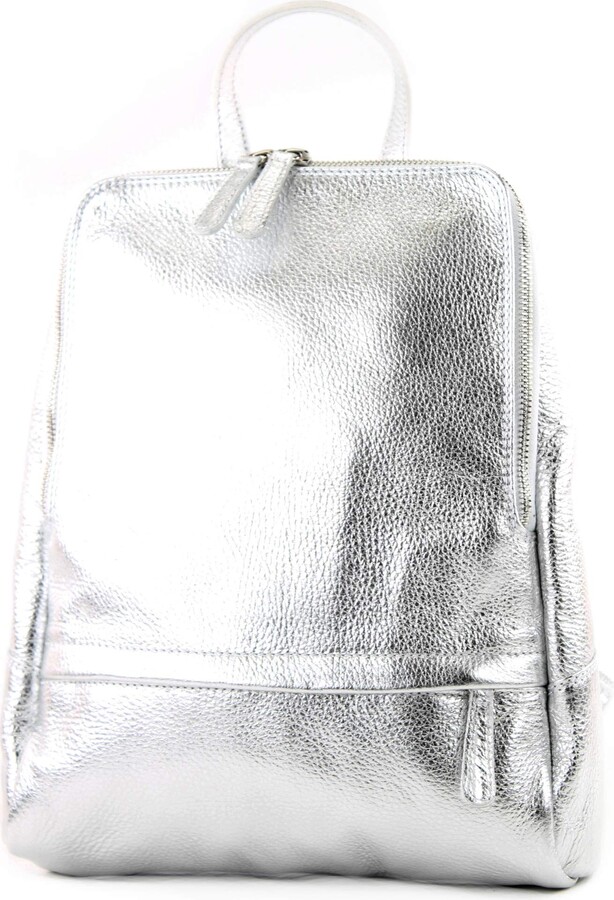 modamoda de - ital. Leather Backpack Ladies Backpack Rucksack Bag Citybag  Leather T138 - ShopStyle