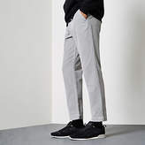 Thumbnail for your product : River Island Light grey cord tapered pants