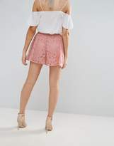Thumbnail for your product : Missguided Petite Floaty Lace Shorts