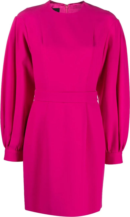 Giovanni Bedin Balloon-Sleeved Fitted Dress