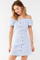 Thumbnail for your product : Cleobella Lou Lou Off-The Shoulder Gingham Dress