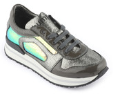 Thumbnail for your product : Bumper Darl grey leather trainers