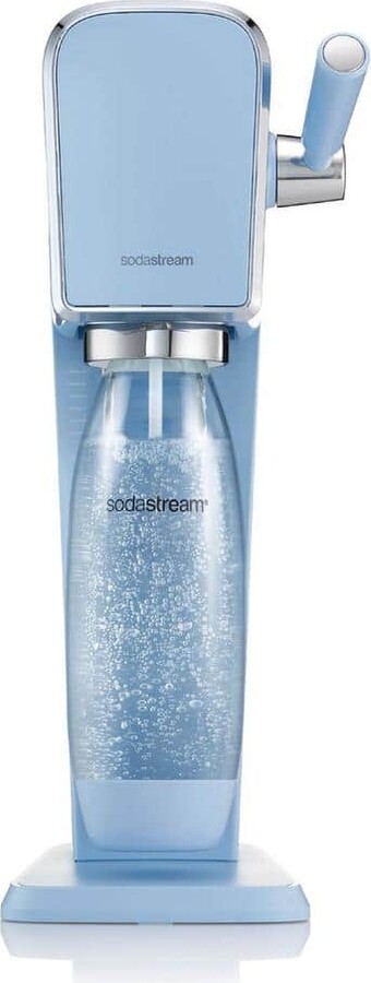 Sodastream Art Misty Blue Soda Machine and Sparkling Water Maker Kit