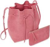 Thumbnail for your product : Mansur Gavriel Suede Bucket Bag - Blush