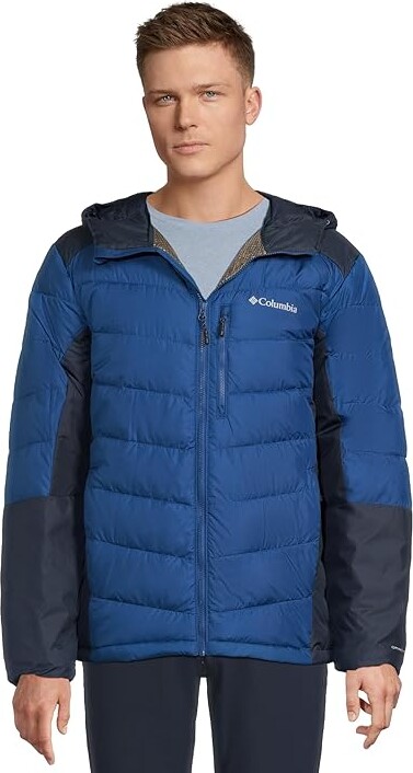 Columbia Labyrinth Looptm II Hooded Jacket Men's Jacket Mountain Blue/Collegiate Navy : 2XL Polyester
