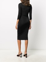 Thumbnail for your product : Versace Jeans Couture Jersey Gathered Detail Dress