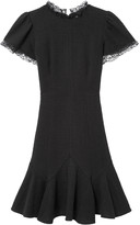 Thumbnail for your product : Rebecca Taylor Tweed & Lace Dress