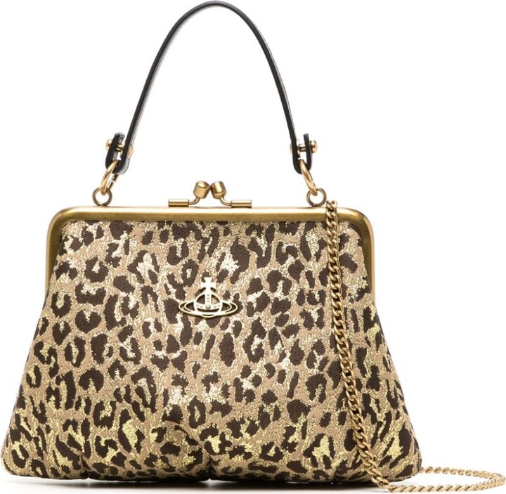 Vivienne Westwood Heart leopard-print Crossbody Bag - Farfetch