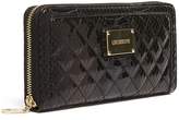 Thumbnail for your product : Love Moschino Quilted Snake Embossed Zip Around Wallet
