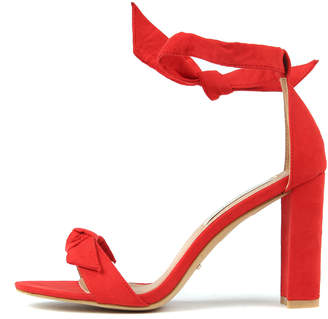 Billini Goya Red Sandals Womens Shoes Casual Heeled Sandals