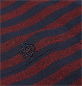 Thumbnail for your product : Dunhill Striped Cotton Polo Shirt