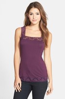 Thumbnail for your product : Halogen Lace Trim Tank