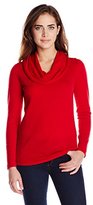 Thumbnail for your product : Colourworks Colour Works Women's 100% Merino Long Sleeve Cowl Neck Sweater