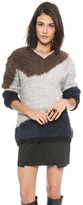 Thumbnail for your product : Tibi V Neck Pullover