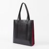 Paul Smith Women's Black And Red 'Concertina' Tote Bag
