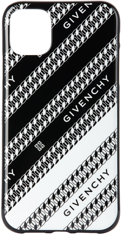 Givenchy Black & White Chain iPhone 11 Case - ShopStyle Tech Accessories