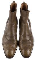 Thumbnail for your product : Saint Laurent Leather Wingtip Chelsea Boots