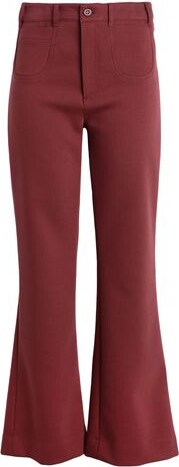 パンツ CHLOE Woman Pants Red CH25SPA21365 82A Chloé 2016 F/W Leather Moto Pant – Recess