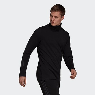 adidas Men's Sportswear Future Icons Winterized Mock Neck Long-Sleeve  T-Shirt - ShopStyle