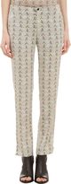 Thumbnail for your product : Rag and Bone 3856 Rag & Bone Abstract-Print Stanley Trousers-Multi