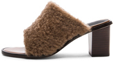 Thumbnail for your product : Tibi Boni Sheep Shearling Mules