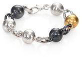 Thumbnail for your product : Gurhan 24K Yellow Gold & Sterling Silver Ball Link Bracelet