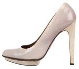 Thumbnail for your product : Marni Patent Leather Pointed-Toe Pumps