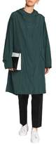 Thumbnail for your product : Jil Sander Draped Shell Hooded Jacket