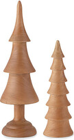 Thumbnail for your product : North Pole Trading Co. Woodland Retreat Wood Christmas Tabletop Trees Collection