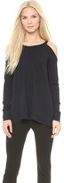Thumbnail for your product : Donna Karan Cold Shoulder Drape Tunic