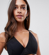 Thumbnail for your product : Project Me Projectme Nursing Ambition mesh flexiwire plunge bra in black