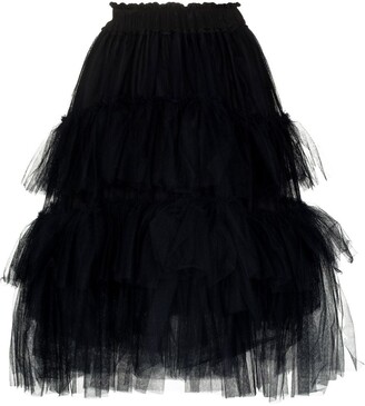 Ssense Donna Abbigliamento Gonne Gonne di tulle SSENSE Exclusive Tulle Two-Layer Skirt 