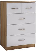 Thumbnail for your product : Panacea High Gloss 3 + 2 Chest Of Drawers