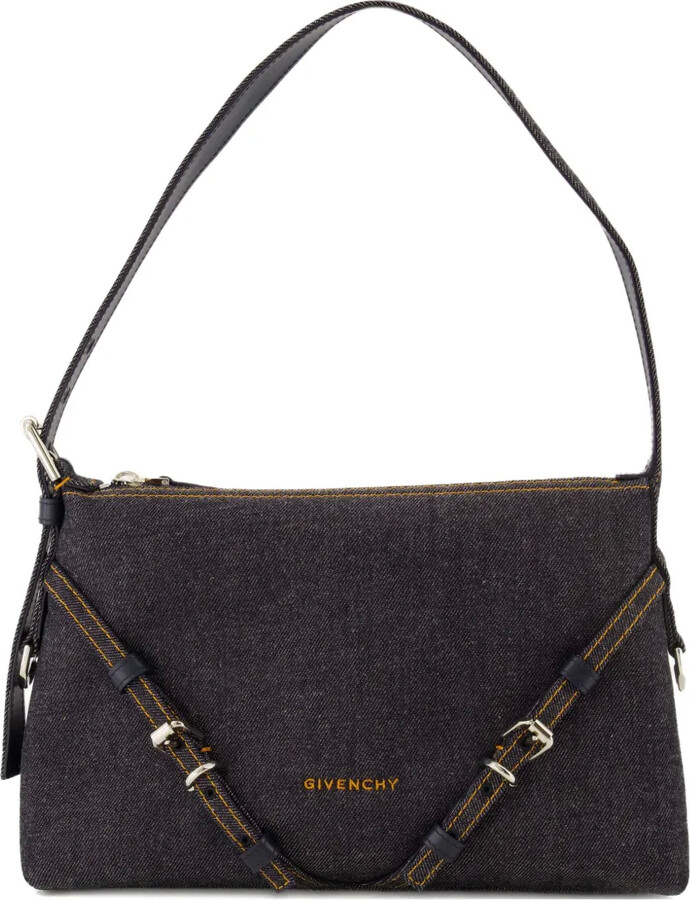 Givenchy mini Voyou denim shoulder bag