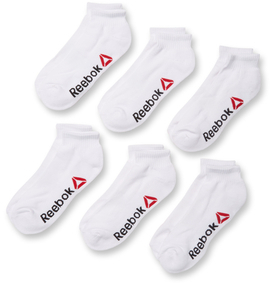 Reebok Knit Arch Quarter Socks (6 Pack)