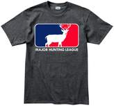 Thumbnail for your product : Customised Perfection MajorHuntingLeagueDeerCampingOutdoorT-shirtBLK M