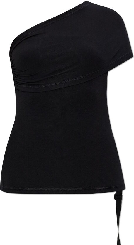 Helmut Lang One Shoulder Top