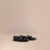 Thumbnail for your product : Burberry Tasselled Patent Leather Loafers