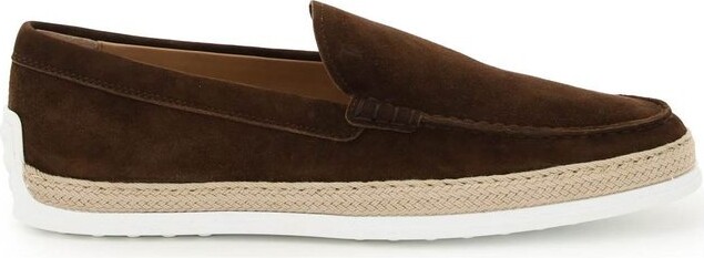 Tod's Almond Toe Slip-On Loafers