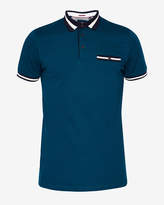 Thumbnail for your product : Ted Baker BEERIL Stripe collar polo shirt