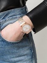 Thumbnail for your product : Versace V-Motif 35mm two-tone watch
