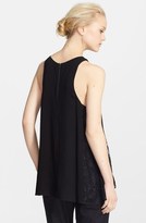 Thumbnail for your product : Alice + Olivia 'Lindsay' Lace Inset Tank
