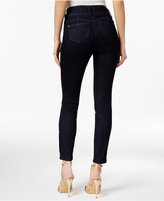 Thumbnail for your product : Thalia Sodi Indigo Wash Faux-Leather-Trim Jeans, Created for Macy's
