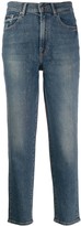 Thumbnail for your product : 7 For All Mankind Glitter Straight Jeans