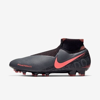 Nike Phantom Vision Elite DF FG Raised On Concrete Grijs
